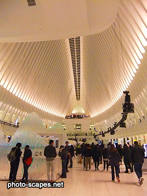Всемирный торговый центр 1, внутри, Нью-Йорк